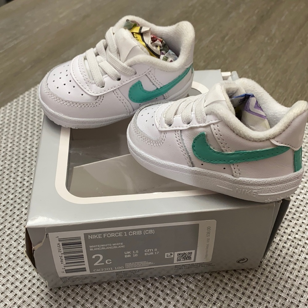 Custom Gift box blue/white Air Force 1 - 2C